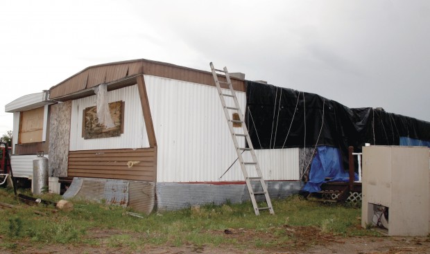 Fruitland Tornado Damage